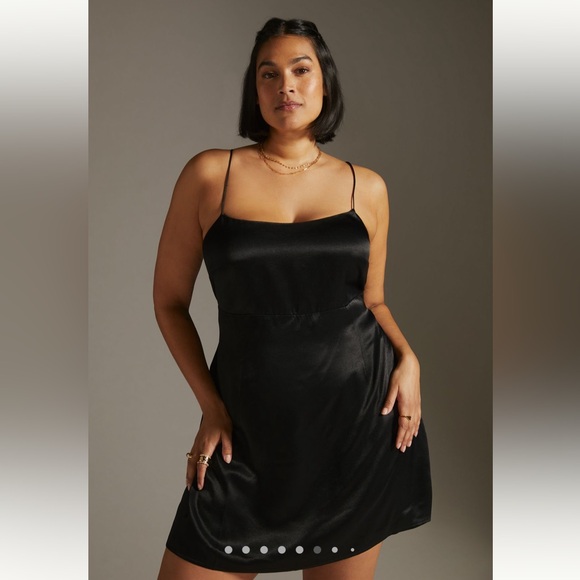 Anthropologie Black Mini Dress - Picture 5 of 14